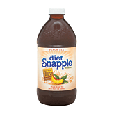 Snapple  diet peach flavor tea made from green & black tea leaves Full-Size Picture